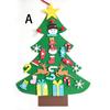 DIY Felt Christmas Tree Ornaments 2025 Navidad Home Decor Santa Claus Xmas Kids Gifts New Year Holiday Decoration