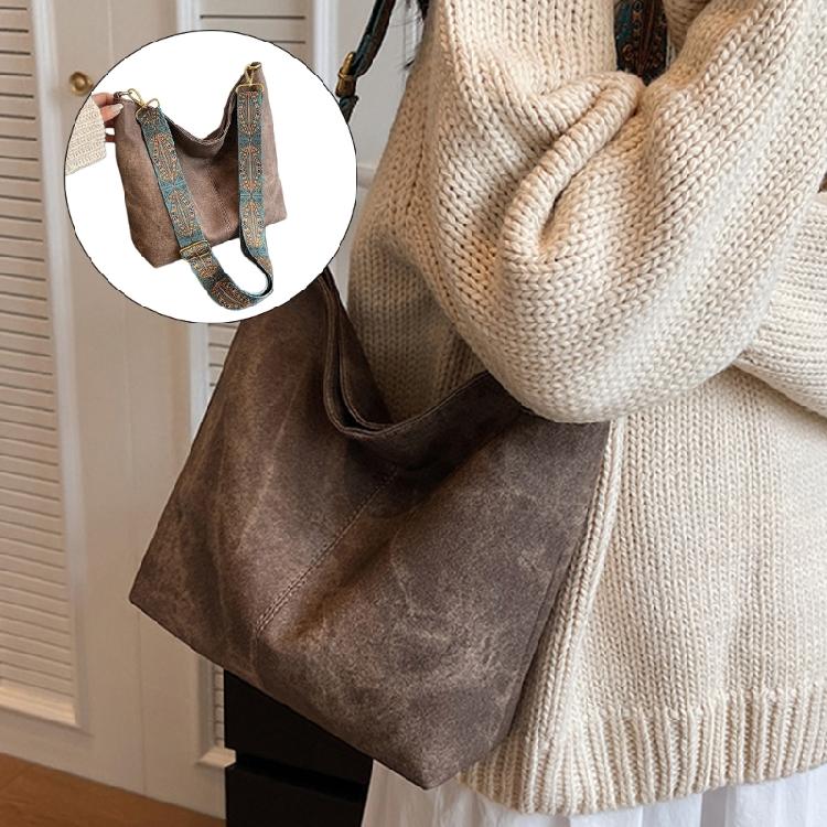 2023 NEW Vintage Shoulder Bag Casual Crossbody Bag for Women Girl Bucket Bag