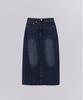 HAINT Wren Cargo Pocket Denim Long Skirt_3Colors_Deep Blue