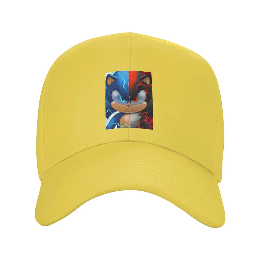 Unisex Baseball Hats Sonic Shadow Outdoor Streetwear Summer Sports Baseball Caps Hip Hop Cap Casquette Hats