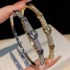 Serpentine Bracelet, Starry Sky, Versatile, Fashionable, High End Design, Open Mouth Bracelet