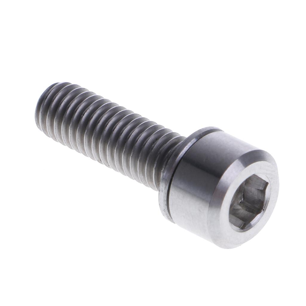 Motorcycle Socket Allen Head Bolt Cap Screw - Choose Size Silver, M6x20