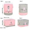 Cartoon Laundry Hamper Space Saving Toy Basket Washing Organizer Foldable Basket  Sundries Storage