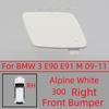 Car Front Bumper Tow Hook Eye Cover For BMW 3 LCI E90 E91 M SPORT 2009 2010 2011 2012 51117891391 Towing Hauling Trailer Lid