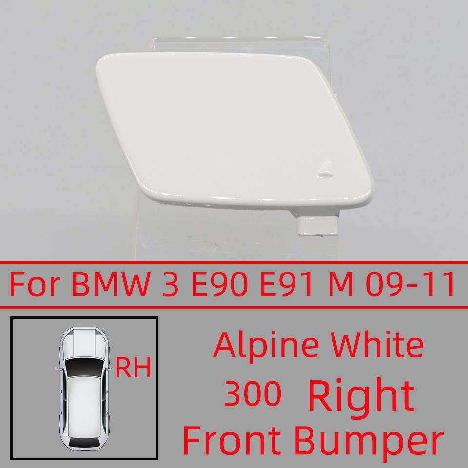 Car Front Bumper Tow Hook Eye Cover For BMW 3 LCI E90 E91 M SPORT 2009 2010 2011 2012 51117891391 Towing Hauling Trailer Lid