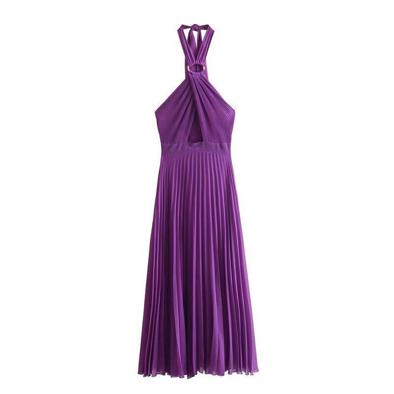 Summer New Fashion Trendy Hanging Collar Dress