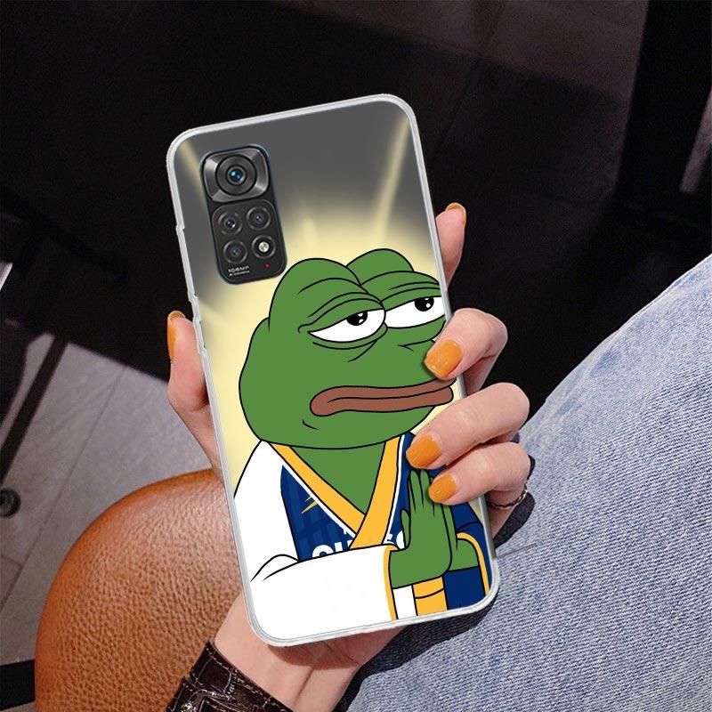Cute Frogs Party Sad Pepe Phnoe Case for Phnoe Case for Xiaomi Redmi Note 15 14 14S 13 Pro Plus 12 12S 11S 11E 10S 10 11T 5G Uni