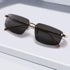 2026 New Frameless Beveled-Edge Sunglasses Women's Men's Y2K Street Style Fashion UV-Protective Eyewear Outdoor Travel Glasses