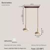 Japanese Wabi-Sabi Style Yellow Travertine Pendant Lamp for Entrance, Restaurant, Bedroom, or Bedside