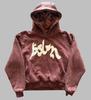 Felpa con Stampa di Lettere Unisex e Pantaloni Larghi Tuta Hip Hop Set da 2 Pezzi
