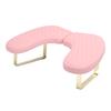 U Shaped Manicure Arm Rest Ergonomic PU Leather Hand Rest with Phone Stand for Nails Tech