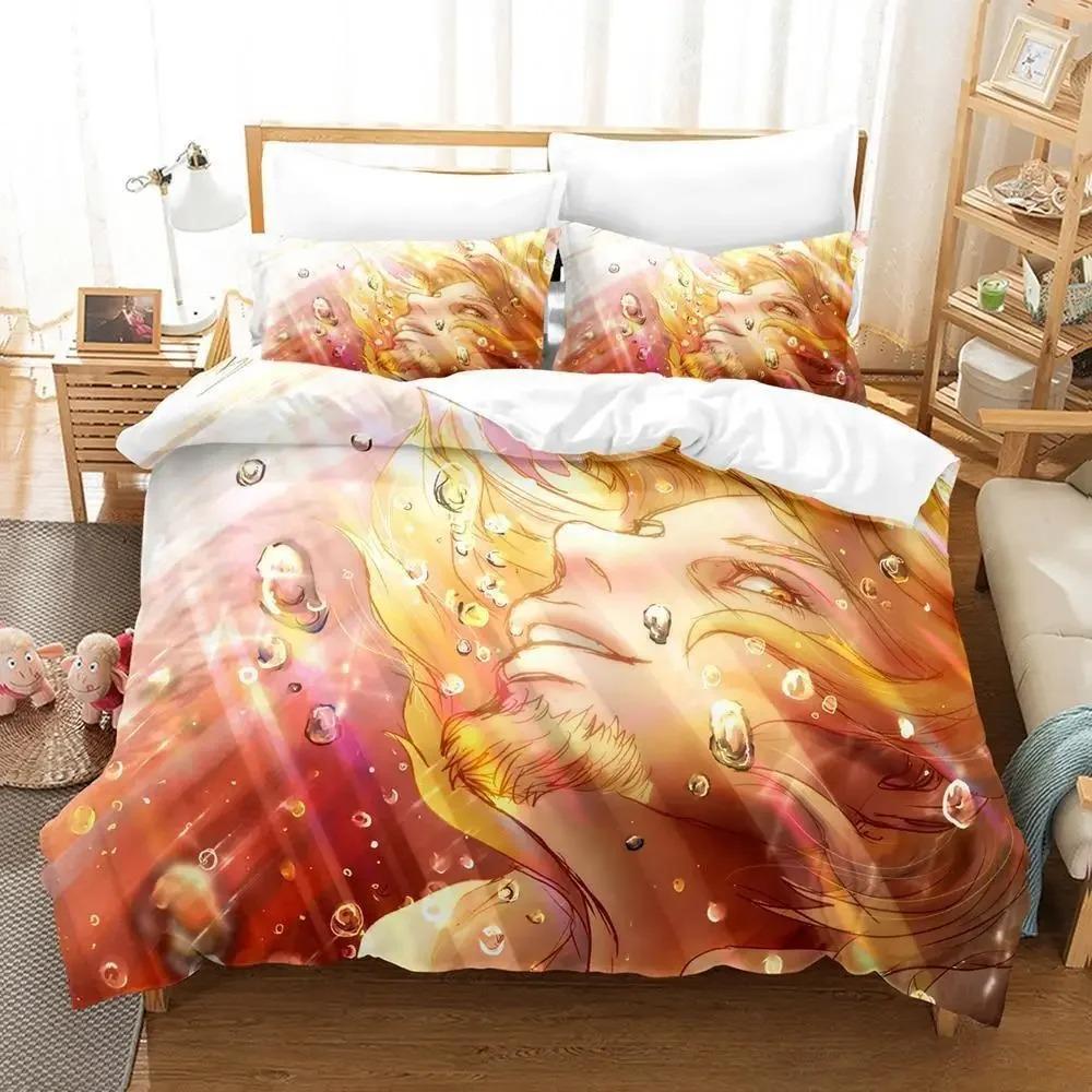 3D Anime Vinland Saga Bedding Set Single Twin Full Queen King Size Bed Set Adult Kid Bedroom Duvet Cover Sets For Home Textiles