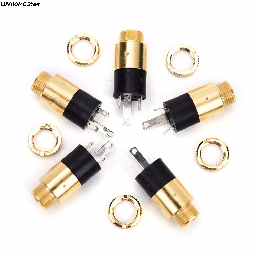 5pcs PJ392 Stereo Female Sockect Jack 3.5 Audio Headphone Connector 3.5mm Stereo Headphone Audio Video Jack Socket Plug Hot Sale