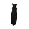 Puma X Coperni Collaboration Soft Skin-Friendly Breathable Comfortable Sleeveless Dress Women Dresses Black 628424-01