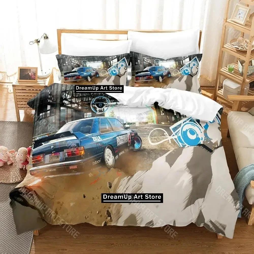 3D-Druck Need for Speed Unbound Bettwäscheset Einzelbett Twin Full Queen King Size Bettset Erwachsene Kind Schlafzimmer Bettbezugsets Anime