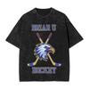 2026 Summer Fashion Trendy Tee Off Campus Briar University Hockey Washed T Shirt Streetwear Hip Hop Novelty T-Shirts Tees