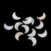 10pcs Natural Pearl Shell Pendant Heart Star Shaped Artificial Pearl Shell Charms for DIY Necklaces Jewelry Making Accessories
