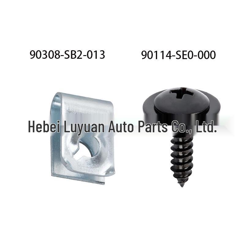 Honda Acura Fender Splash Guard Screw Nut Kit 90308-SB2-013 90114-SE0-000