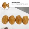 Amosfun 9cm Fake Potato Realistic Fake Lightweight Styrofoam Perfect for Photo Store Kitchen Pretend and Harvest Model, Potato, Model, Shoots,