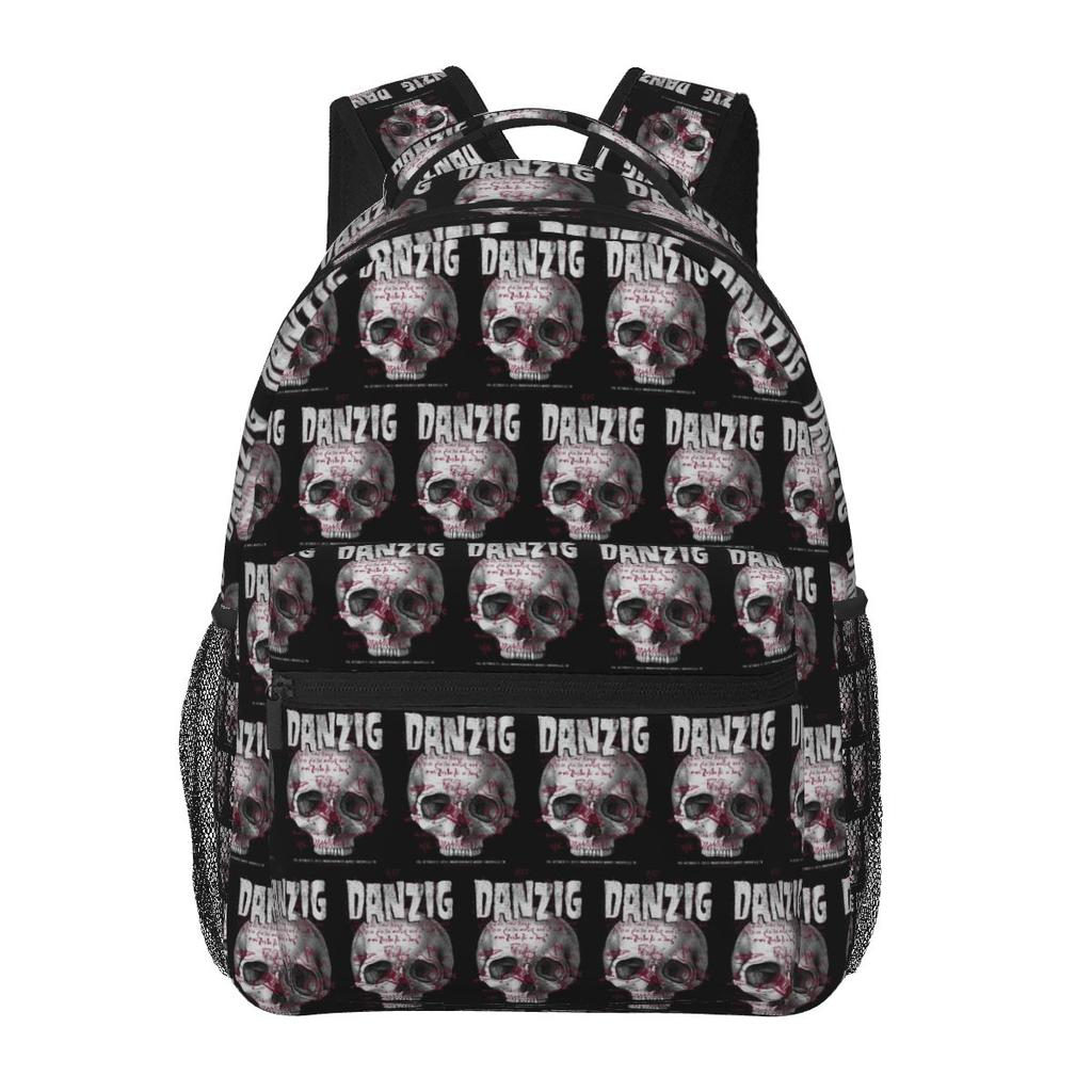 Band DANZIG III How The Gods Kill Heavy Backpacks Boys Girls Bookbag Students School Bags Cartoon Travel Rucksack Shoulder Bag