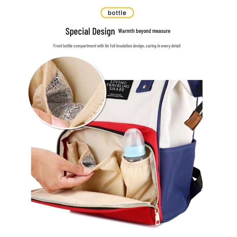 Multi-functional Large Capacity Mommy Backpack Diaper Bag