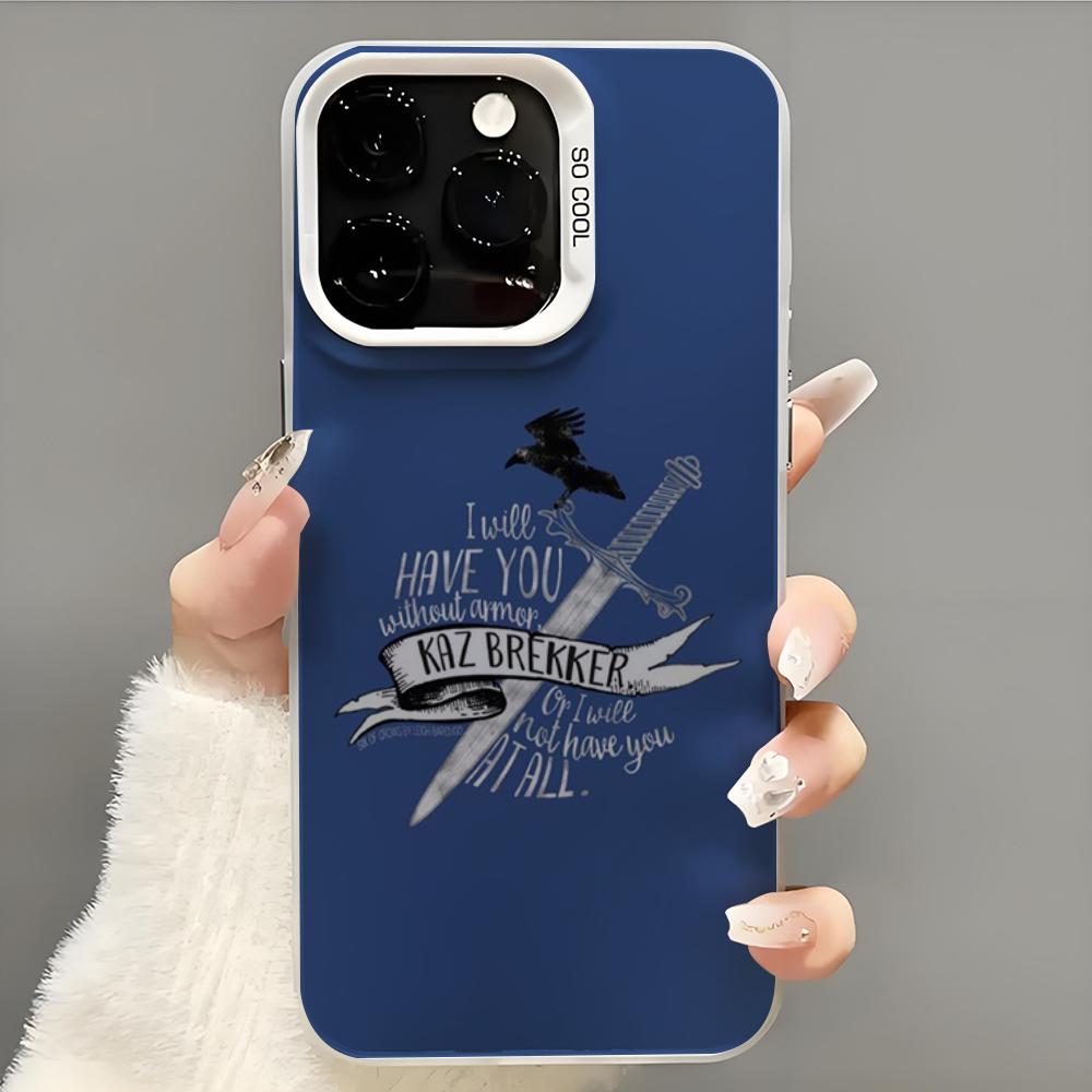 Six Of Crows Phone Case  Phone Case For iPhone 14 16 15 11 12 13 Pro Max Mini Plus Shockproof Cover