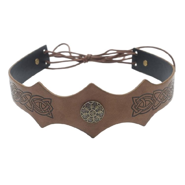 Multipurpose Role Play Accessory Men Headband Fashion Cosplay Decors for Costume Event and Historical Festivals