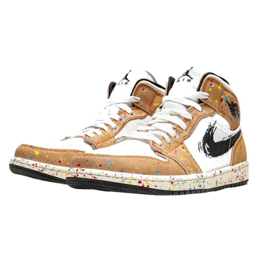 Air Jordan 1 Mid SE Brushstroke
