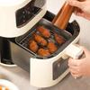 Kulatý čtvercový Cooking Rack 304 Nerezová ocel Zesílený stojan do horkovzdušné fritézy s mřížkou na nožičkách Gril Domácí kuchyně Trouba Parní hrnec Vařič