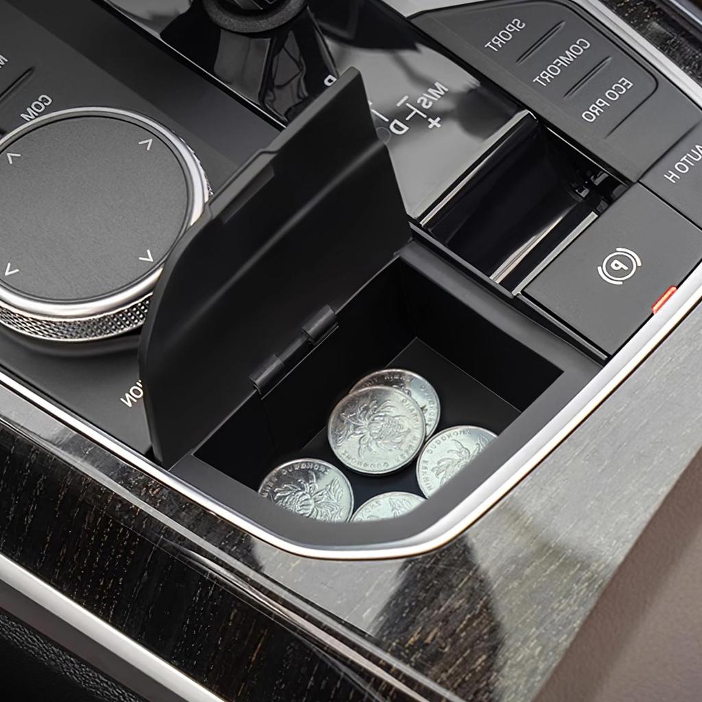 KUNGKIC Storage Box Console Box for BMW 1 2 3 4 Series F40 F44 G22 G23 G24 G26 X3 X4 X5 X6 X7 M3 M4 i4 i3 Custom Designed for Drive ABS Material