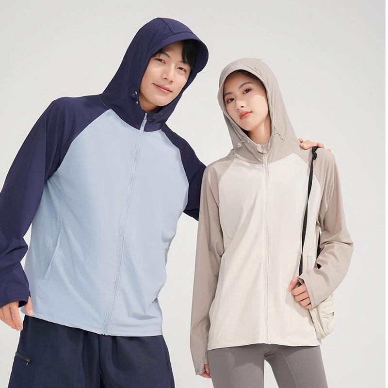 UPF100+ Jiao Yuan Ice Silk Sun Protection Coat: Breathable, Anti-UV Summer Jacket for Men and Women