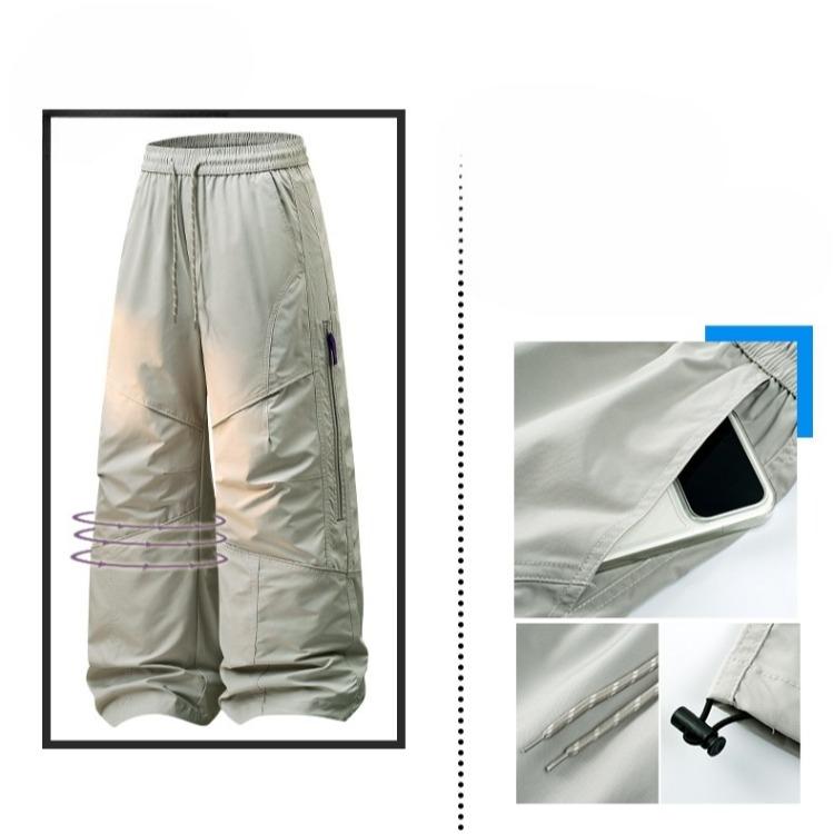 Winter Waterproof Straight Leg Cargo Pants for Women Loose Fit Fleece Lined Military Style