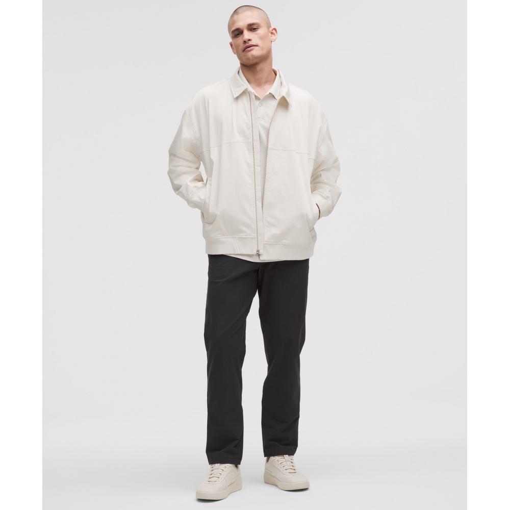 Lululemon Abc Classic Fit Trouser 30l  Stretch Cotton Versatwill Black