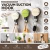 Traceless Vacuum Suction Hooks No Drilling Adhesive Wall Hook Reusable Heavy Duty for Home Bathroom Kitchen Door Hanging