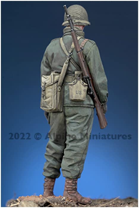 Alpine Miniature World War II US Army Infantry Winter Infantry Resin Kit AM35304 1/35