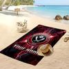 Sheffield United FC Personalized Printed Beach Towel Soccer Logo Support Custom Name Text Absorbent Towel For Sport Travel Special Gift