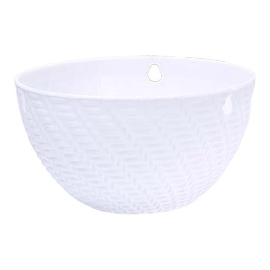 Hanging Planter for Indoor Plants Wide Mouth Flower Pot with Water Reservoir Plant Pot with Clear Water Level Indicator for Balcony Garden Office