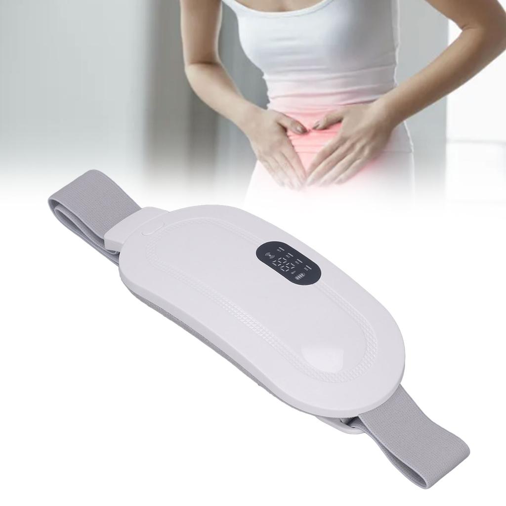 Menstrual Heating Pad USB Charging Electric Cordless Adjusted Portable Belt Heat Pad for Cramp