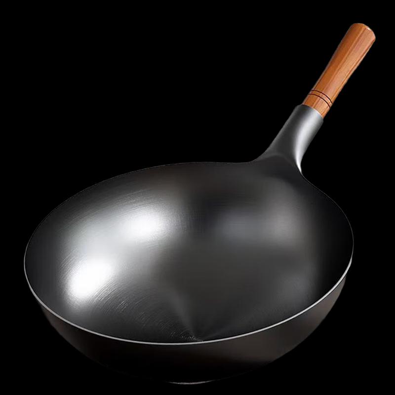 Yingtang Traditional Hand-Forged Cast Iron Wok