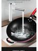 German Crystal Non-Stick Oilless Wok: Smoke-Free Flat Bottom Stir-Fry Pan for Induction & Gas Stoves.