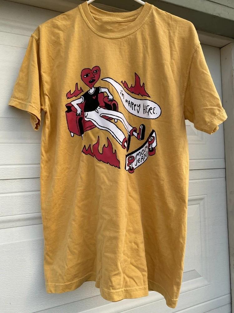 

Vintage Mom Jeans Band Yellow Color S to 5XL Tee Shirt AA810 Unisex T-Shirt S
