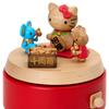 Sanrio Wooden Music Auspicious Hello Interior 087904 (SANRIO) Box, Item, Kitty, Decor, Present, Gift,