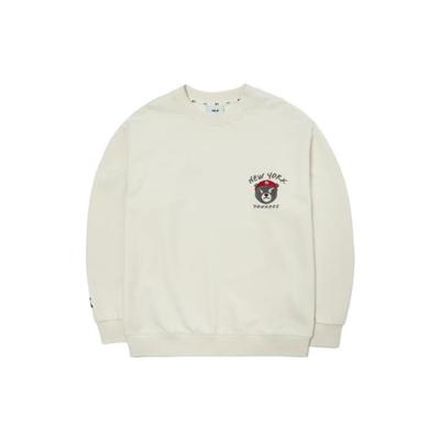 MLB Mega Bear FW22 Sweatshirt Unisex Ecru 3AMTE0124-50CRS