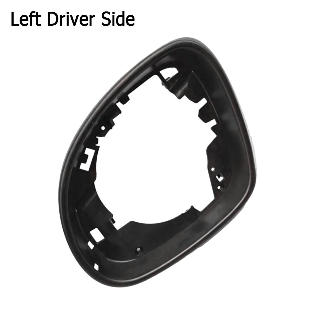 1Pcs Car Left/Right Side Wing Mirror Frame Holder Rear View Mirror Housing Frame Trim For VW Tiguan Sharan Skoda Yeti Parts