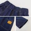 Summer Boys Casual Denim Shorts Fashion Solid Color Thin Loose Jeans Pants for 3-12 Years Kids Children Cotton Trousers