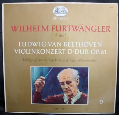 Hanglemez LUDWIG VAN BEETHOVEN WOLFGANG SCH Hegedűverseny D-dúrban 88024 Heliodor Németország Klasszikus Használt