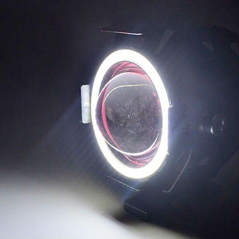 Motorcycle Headlight Fog Lights Super Bright Abgle Eyes Additional Spotlights Universal Moto Auxiliary U7 Mini Led Driving Lamp
