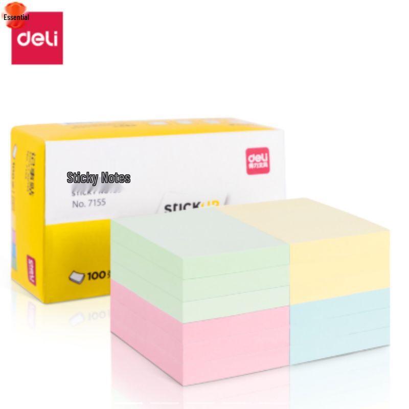 Deli 7155 Colorful Sticky Notes