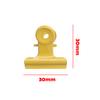 5PCS Cute Metal Clip Candly Color Metal Binder Clips Notebook Letter Paper Clip Office Clip