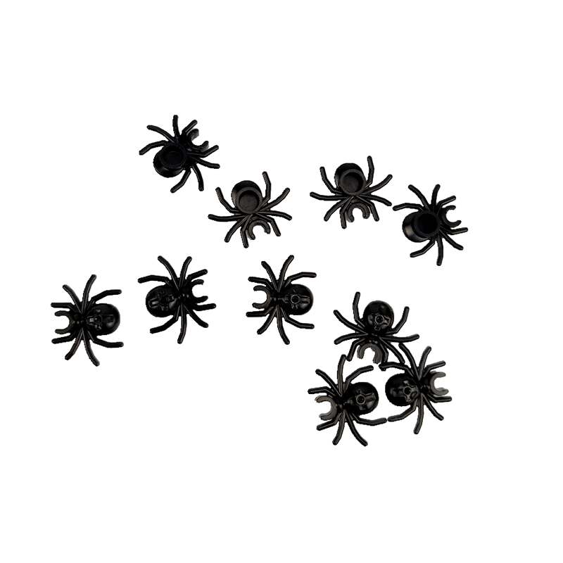 Non-Toxic Halloween Graveyard Flame Horse Spider Web Pumpkin Snake Horror Moc Bricks Building Blocks Toys For Children Christmas Gifts